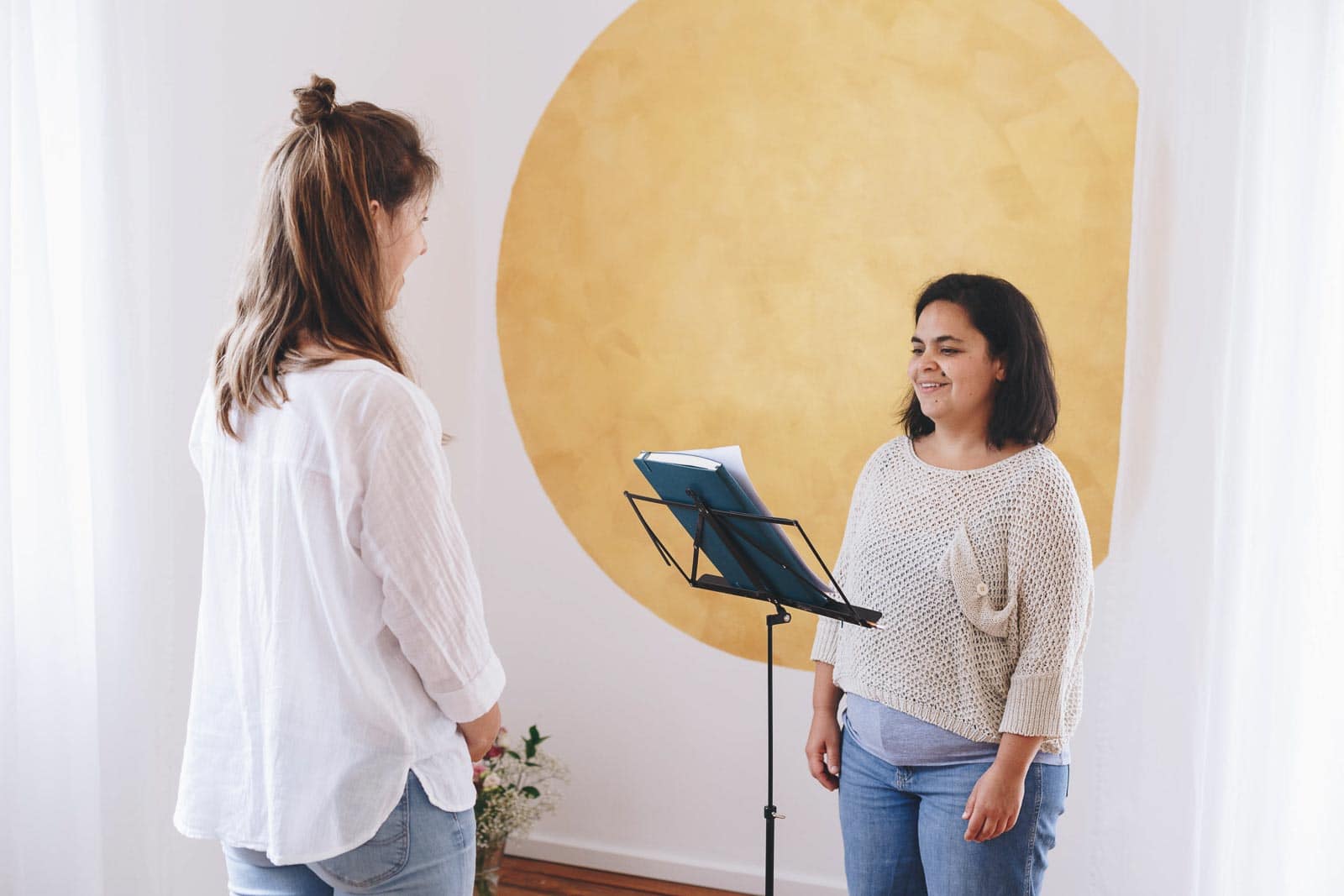 Isabell Auch | Yoga trifft Stimme | Privatstunde Stimmtraining
